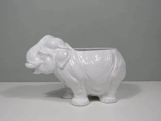 Elephant Cache Pot from Bassano, Italy, 1960s-UKG-2027963