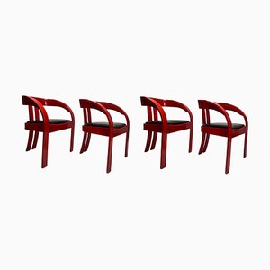 Elisa Armchairs by Giovanni Battista Bassi, 1960s, Set of 4-KKZ-1814265