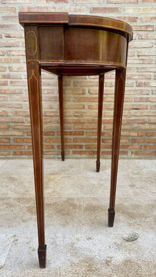 Elisabeth Console Table in Wood with Marquetry-NOU-1336473