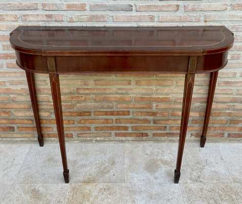 Elisabeth Console Table in Wood with Marquetry-NOU-1336473