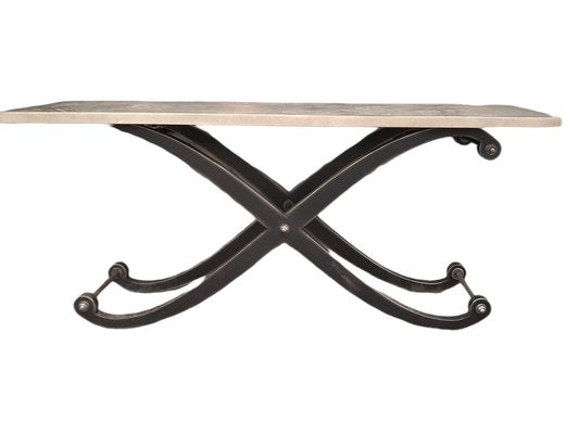 Elisabeth Console Table on Iron Legs-TCS-1323755