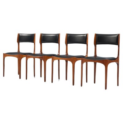 Elisbetta Dining Chairs attributed to Giuseppe Gibellei, Italy, 1963, Set of 4-ITV-1801630