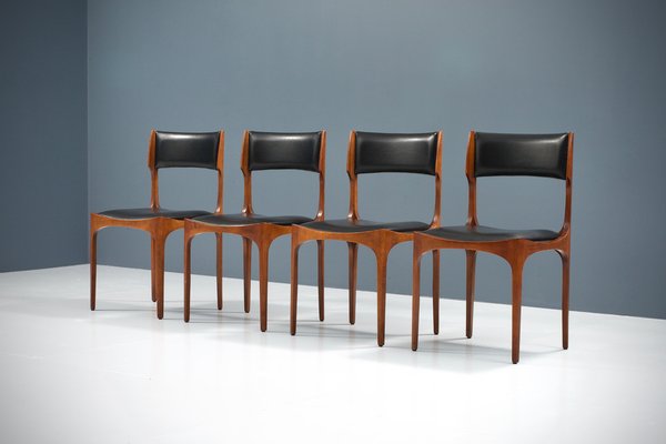 Elisbetta Dining Chairs attributed to Giuseppe Gibellei, Italy, 1963, Set of 4-ITV-1801630