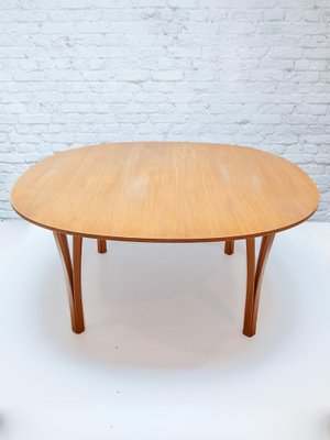 Ellipse Coffee Table attributed to Piet Hein & Bruno Mathsson for Fritz Hansen, 1990-KL-1738124