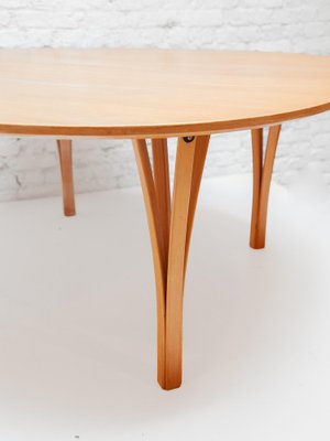 Ellipse Coffee Table attributed to Piet Hein & Bruno Mathsson for Fritz Hansen, 1990-KL-1738124