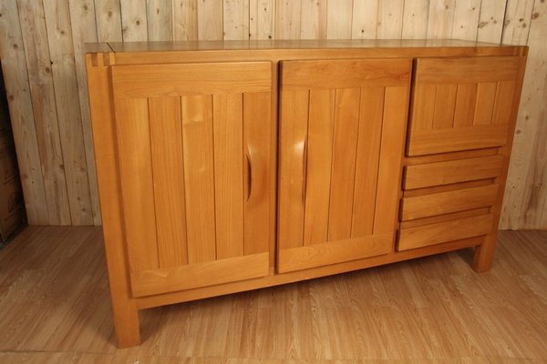 Elm Sideboard from Maison Regain, 1970s-KMQ-841187