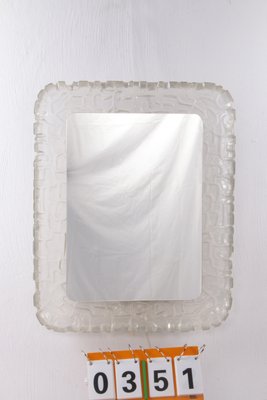 Elongated Acrylic Glass Mirror from Hillebrand Lighting, Germany, 1960-EZZ-1215721