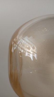 Elongated Vase in Transparent Glass by Archimede Seguso, 1970s-TKR-1819369