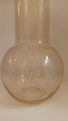 Elongated Vase in Transparent Glass by Archimede Seguso, 1970s-TKR-1819369