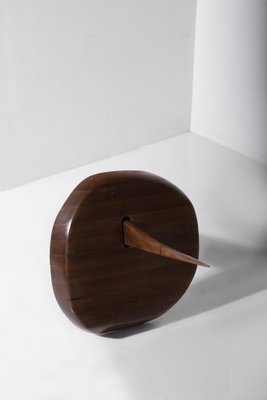 Elvio Becheroni, Guardian Your Own Safety (Amazonia Series), 1992, Walnut Sculpture-RCE-1787568