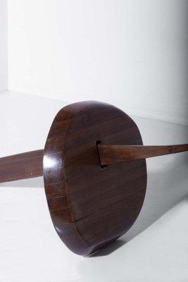 Elvio Becheroni, Guardian Your Own Safety (Amazonia Series), 1992, Walnut Sculpture-RCE-1787568