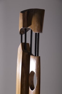 Elvio Becheroni, Totem, Walnut Sculpture-RCE-1787433