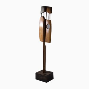 Elvio Becheroni, Totem, Walnut Sculpture-RCE-1787433