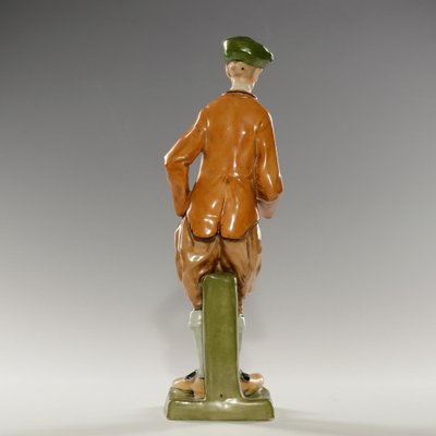 Elvir Otto, Art Nouveau Gentleman with Monocle, 1900s, Ceramic-QBR-1752669