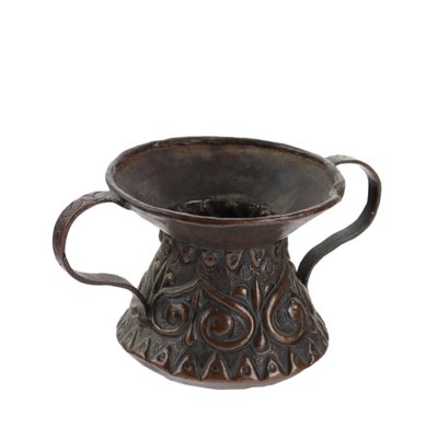 Embossed Copper Vase-VMM-2041483