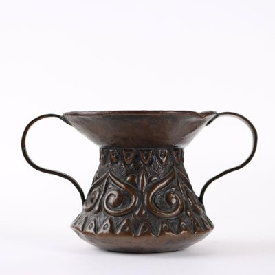 Embossed Copper Vase-VMM-2041483