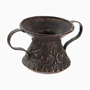 Embossed Copper Vase-VMM-2041483