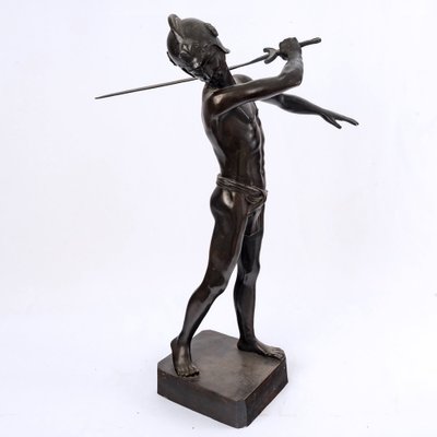 Émile Louis Picault, Gladiator, 19th Century, Bronze-UQL-1788271