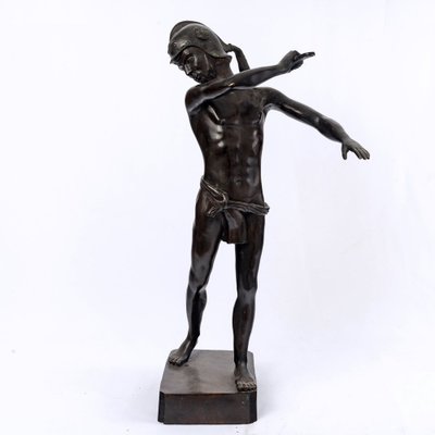 Émile Louis Picault, Gladiator, 19th Century, Bronze-UQL-1788271