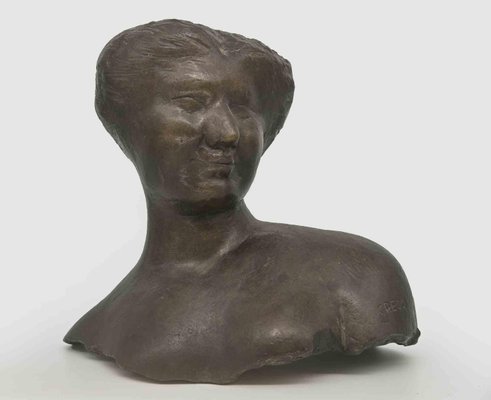 Emilio Greco, Bust of a Woman, Sculpture, Mid-20th Century-ZCI-2025165