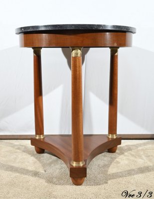 Empire 20th Century Mahogany Pedestal Table, 1890s-RVK-1792467