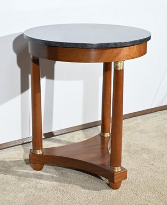 Empire 20th Century Mahogany Pedestal Table, 1890s-RVK-1792467