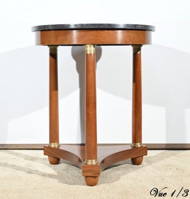 Empire 20th Century Mahogany Pedestal Table, 1890s-RVK-1792467