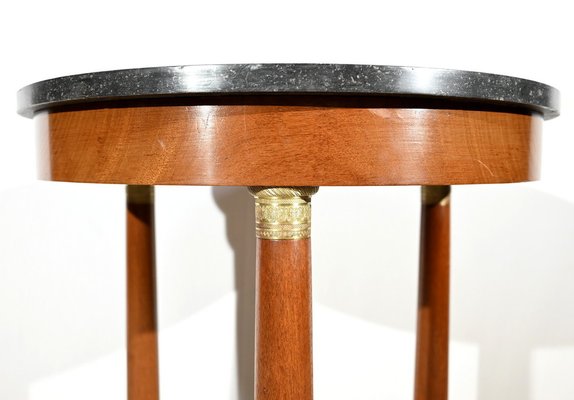 Empire 20th Century Mahogany Pedestal Table, 1890s-RVK-1792467