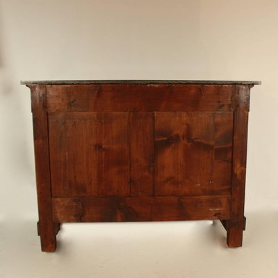 Empire Acajou Mouchete Mahogany Mounted Commode Attributed to Bernard Molitor-KMT-726893