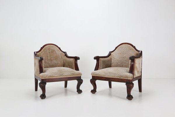 Empire Armchairs, 1820, Set of 2-YSY-1259142