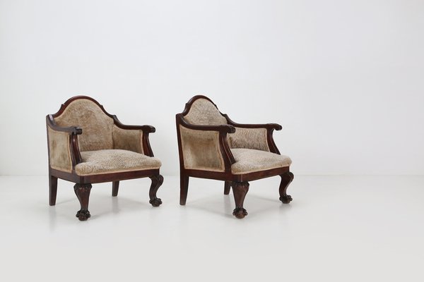 Empire Armchairs, 1820, Set of 2-YSY-1259142