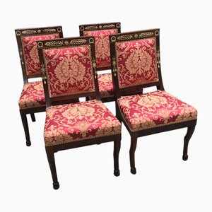 Empire Chairs in Mahogany, Set of 4-TBU-2040583