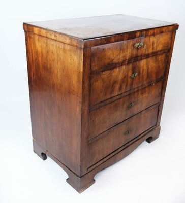 Empire Chest of Drawers with Four Mahogany Drawers, 1840s-UY-1000715