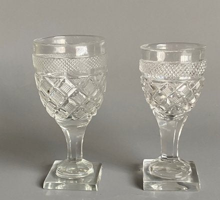 Empire Cut Crystal & Glass Set from Sainte Anne Crystal Factory, Belgium, 19th Century, Set of 175-HWV-1704519