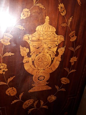 Empire Dutch Inlaid Secretaire-AKA-691942