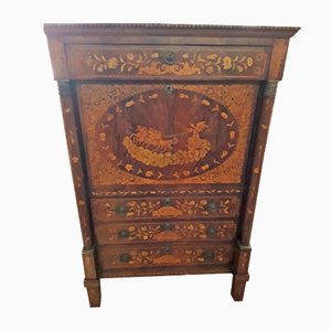 Empire Dutch Inlaid Secretaire-AKA-691942