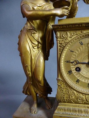 Empire Gilt Bronze Pendulum Clock-WSV-898400