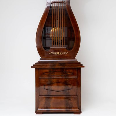 Empire Mahogany Grandfather Clock, Early 19th Century-VEI-1748811