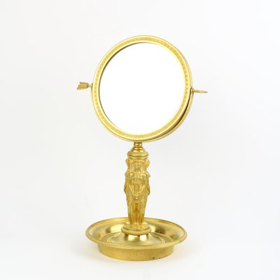 Empire or Charles X Egyptian Style Table Mirror, France, Early 1800s-KMT-1194449