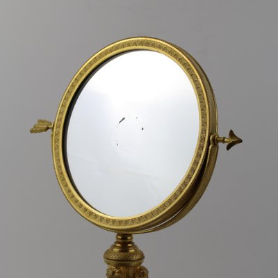 Empire or Charles X Egyptian Style Table Mirror, France, Early 1800s-KMT-1194449