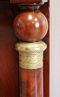 Empire Period Mahogany Veneer Cabinet or Nightstand, 1800s-RVK-904442