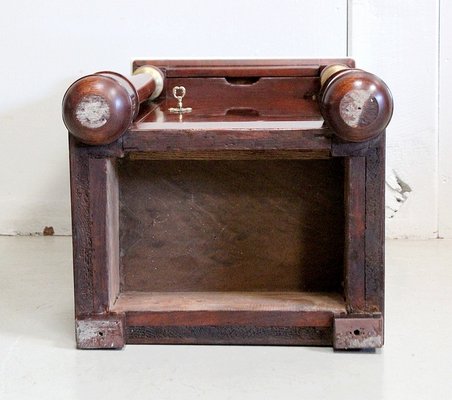 Empire Period Mahogany Veneer Cabinet or Nightstand, 1800s-RVK-904442