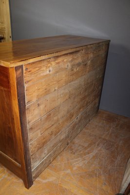 Empire Sideboard with Half Columns in Walnut, 19th Century-BCR-2043330