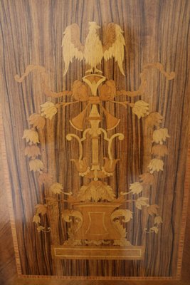 Empire Style Inlaid Secretaire, 1990s-IYX-1422835