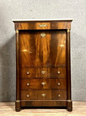 Empire Style Secretary in Mahogany-MWB-1773339