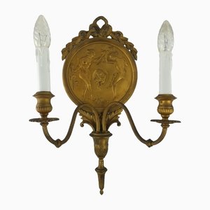 Empire Wall Light with Mythological Motif-KDB-1304363