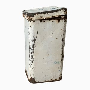 Enamel Flour Container, 1950s-OXJ-1754237