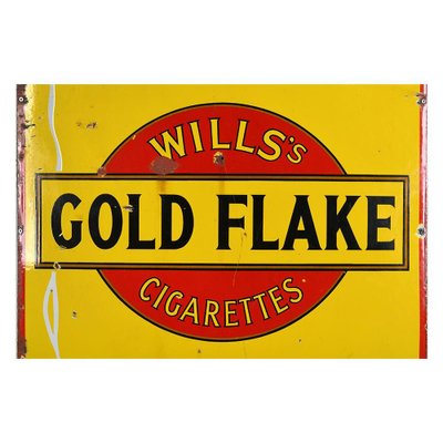 Enamel Sign Advertising Gold Flake-NQ-891862