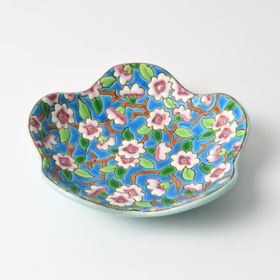 Enameled Ceramic Bowl from Longwy, 1930s-IXK-1795699