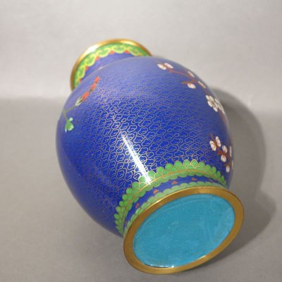 Enameled Cloisonne Vase, 1950s-WK-780778